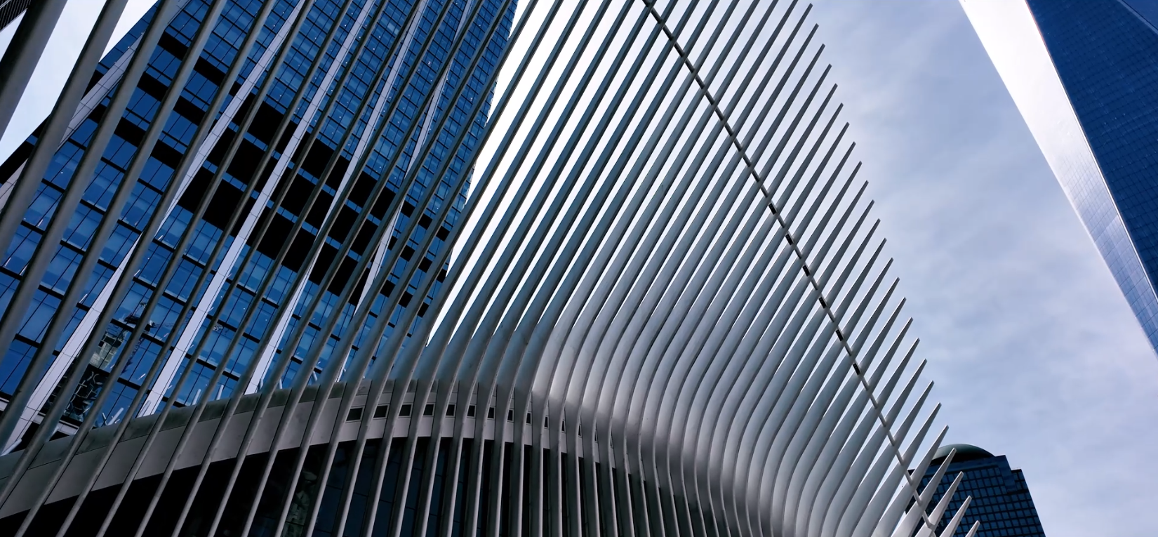 Architecture de l'Oculus — Santiago Calatrava, New York